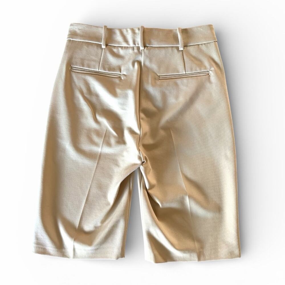 Pinko Fidato Beige Bermuda Shorts Size 38 IT 2 US - Picture 3 of 8